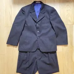 キッズフォーマル120 男の子スーツ ウール100% 入学式