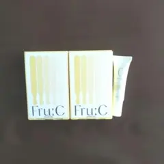 【新品】Fru:C Vitamin drop美容液 2箱+ファンデーションのサムネイル