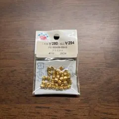 Parts Club クリスタル チェーン ゴールド #110 20cm