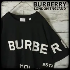 BURBERRY ホースフェリー Tシャツ ブラック L 8040694 - メルカリ