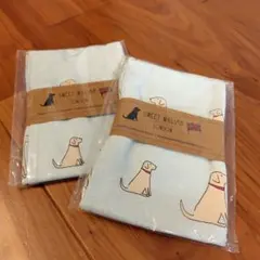 ラブラドールSWEET WILLIAM Tea towel 2枚セット