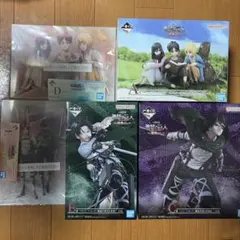 進撃の巨人　一番くじ　地鳴らし　A賞　B賞　C賞　D賞　E賞　フィギュア　未開封