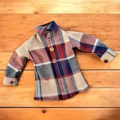 MSD/SDMのチェック柄ブラウス