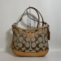 2606-192｜美品｜コーチ シグネチャー トートバッグ ブラウン - メルカリ