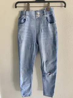 【ライトブルー スキニージーンズ 130cm】