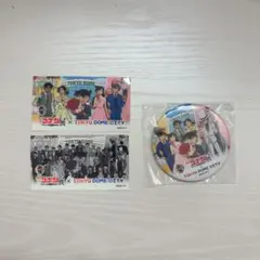 名探偵コナン コナン展 東京ドームシティ スタンプラリー ステッカー 缶バッジ