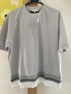 新品‼️✳️グローバルワークジャガードリブ　ショートスリーブTシャツ