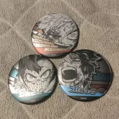 ヒロアカ デコレクション缶バッジ 第2弾 爆豪勝己 緑谷出久 轟焦凍