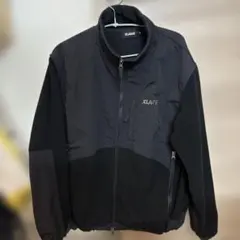 XLARGEのPANELED FLEECE JACKET ブラック