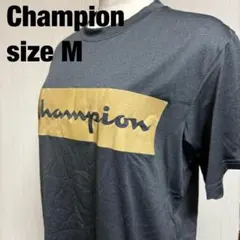 Champion チャンピオン Tシャツ M 黒 金 男女兼用 【0027】