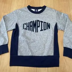 Champion トレーナー グレー ネイビー 150cmのサムネイル
