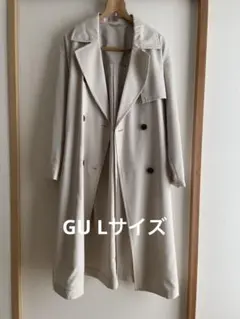 GU オーバーサイズ トレンチコート