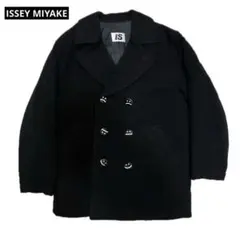 【美品】issey miyake ピーコート ウール 2026年最新】ISSEY MIYAKE カラー：ブラック系 メンズ ピーコート