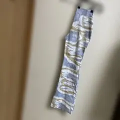 Loopa抽象パターン ストレッチヨガパンツサイズL