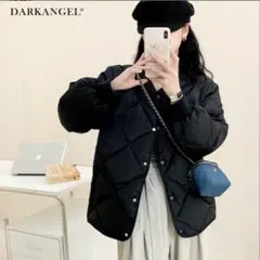 レディース 秋 秋アウター キルティング 韓国 トレンド 襟付き ジャケット