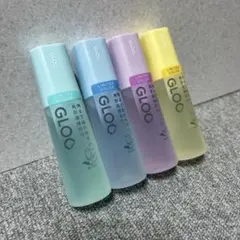 코쿠요 글루 리퀴드 글루 솔브 컬러 스틱 펌, 50ml, 4개 세트