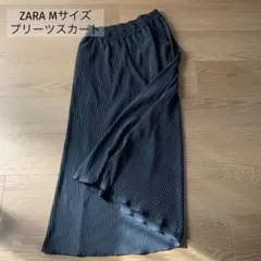 【Mサイズ】ZARA プリーツスカート ブラック