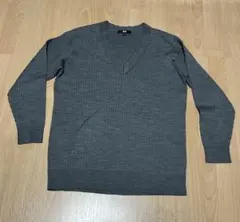 セーターグレー