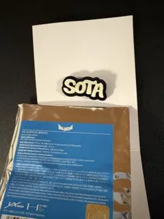 aoen 颯太　SOTA バッジ ピンバッジ　青い炎
