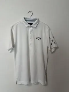 Callaway ホワイト ポロシャツ M
