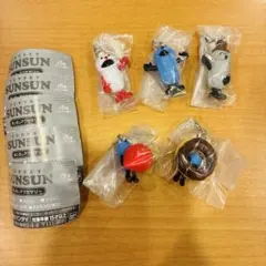 パペットスンスン めじるしアクセサリー 全5種 コンプリートセット ②