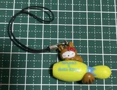 【非売品】 ハローキティ ラウンドワン コラボ ストラップ リスキティ 可愛い✨