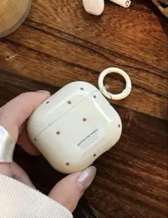 ドット柄 イヤホンケース AirPods3