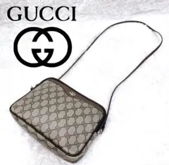 GUCCI オールドグッチ GGプラス ショルダーバッグ PVC レザーのサムネイル