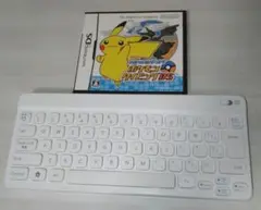 バトル＆ゲット！ポケモンタイピングDS ソフト キーボード(ジャンク品)付き中古