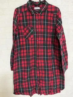 LEPSIMチェック柄 長袖チュニック