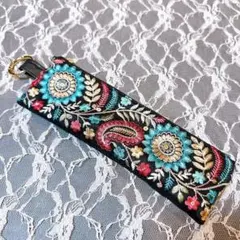 インド刺繍リボン♡ ペンケース 20㎝ ハンドメイド