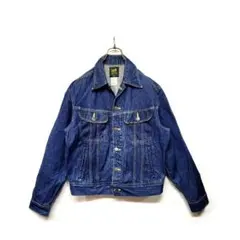 希少 濃紺 90s vintage Lee 0424 デニムジャケット Gジャン
