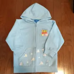 トイ・ストーリー ホテル パーカー 120cm 水色