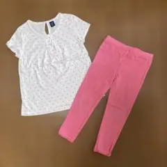 Baby GAP 半袖トップス＆レギンスセット 110