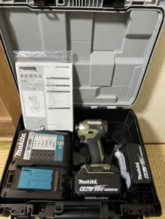 MakitaTD173D18V インパクトドライバー6.0Ahバッテリー2個付き - メルカリ