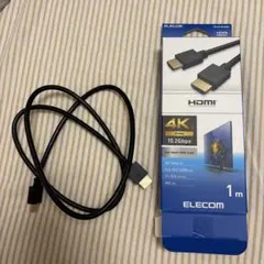 ELECOM High Speed HDMIケーブル 1m 4K対応のサムネイル