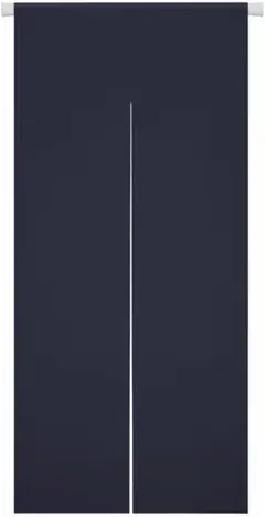 唐土工房 のれんおしゃれ遮光間仕切りカーテン ネイビー 幅85cm*丈170cmのサムネイル