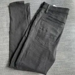 American Eagle スキニーデニム 6 SHORT 黒