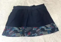 Prince テニススカート L ネイビー