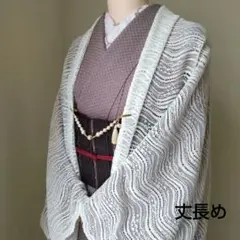しっとりとした重みがゴージャスな、レースのショールです - メルカリ