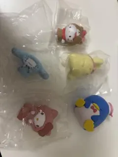 サンリオ　ガチャガチャ　マスコット　フィギュアまとめ売り5点セット