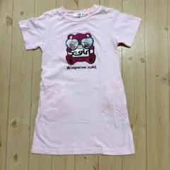 X-girl STAGES 半袖 Tシャツ ピンク 120cmのサムネイル