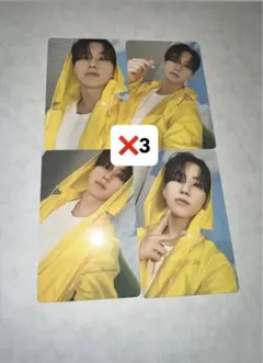 seventeen heaven carat盤　封入トレカ　4種　ホシ✖️3