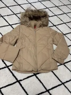 INGNI イング　キャメル　フード付きダウンジャケット