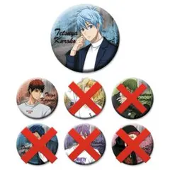 黒子のバスケ 缶バッジセット　ヴィレヴァン　黒子哲也　火神大我