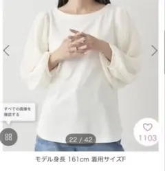 earth music&ecology マジョリカプリーツプルオーバー