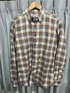 美品『 インディビジュアライズドシャツ』ボタンダウンシャツ チェック アメリカ製