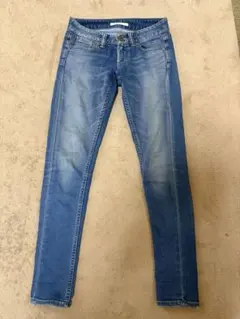 AZUL スキニーデニム ブルー　サイズ23
