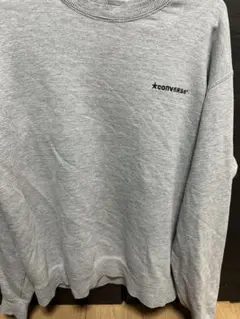CONVERSE グレー スウェット