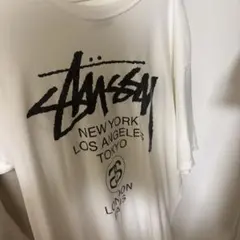 Stüssy XL ホワイト Tシャツ グラフィック